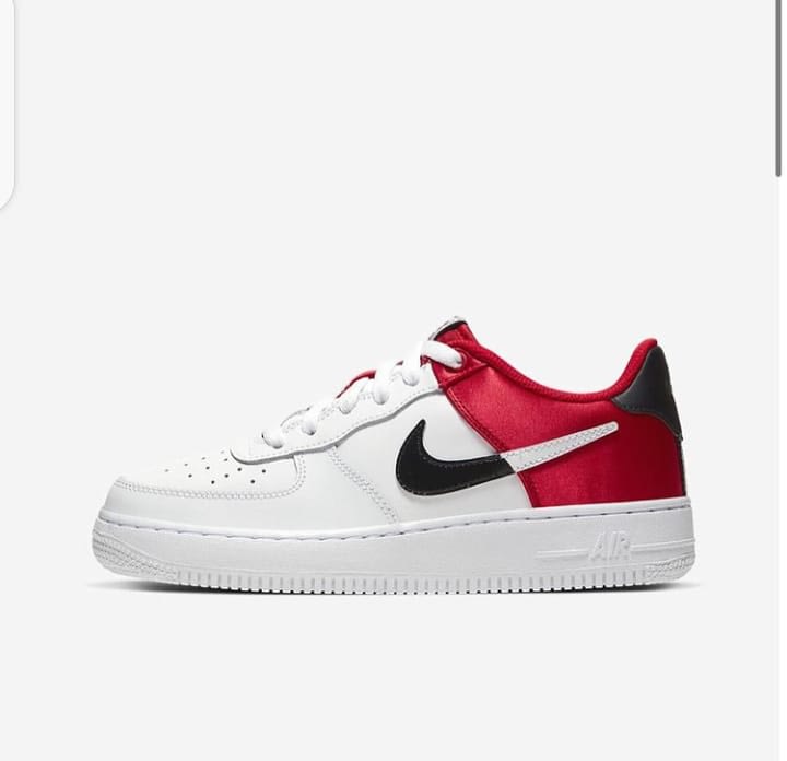 nike air force 1 red nba